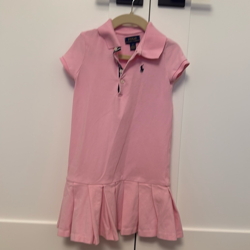 Polo Ralph Lauren Girls Pink Dress